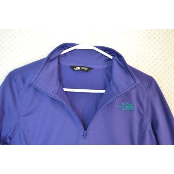 The North Face Women's Large Purple Long Sleeve Heavyweight Pullover Shirt-READ - Picture 5 of 15